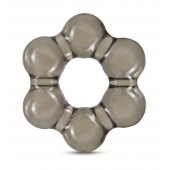 Дымчатое эрекционное кольцо Stay Hard Thick Bead Cock Ring - Blush Novelties - в Камышине купить с доставкой