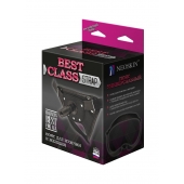 Черный пояс для насадок BEST CLASS STRAP - LOVETOY (А-Полимер) - купить с доставкой в Камышине