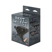Пояс HARNESS BEST SELECT с вагинальной пробкой - LOVETOY (А-Полимер) - купить с доставкой в Камышине