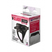 Черный пояс для насадок CLASS STRAP Restyling - LOVETOY (А-Полимер) - купить с доставкой в Камышине