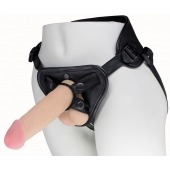 Пояс харнесс BEST UNI strap с 2 насадками - 18 и 22 см. - LOVETOY (А-Полимер) - купить с доставкой в Камышине