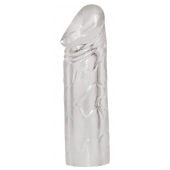 Удлиняющая насадка на пенис Mega Dick Sleeve Transparent - Orion - в Камышине купить с доставкой