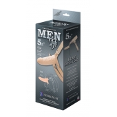 Телесный мужской парапротез MEN STYLE - 15 см. - LOVETOY (А-Полимер) - купить с доставкой в Камышине