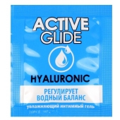 Лубрикант на водной основе Active Glide с гиалуроновой кислотой - 3 гр. - Биоритм - купить с доставкой в Камышине