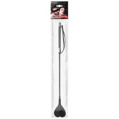 Черный стек с наконечником-сердечком - 54 см. - Notabu - купить с доставкой в Камышине