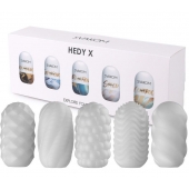 Набор из 5 мастурбаторов Hedy X5 Mixed - Svakom - в Камышине купить с доставкой