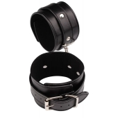Черные оковы Classic Ankle Cuffs - Chisa - купить с доставкой в Камышине