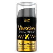 Жидкий интимный гель с эффектом вибрации Vibration! Vodka Energy - 15 мл. - INTT - купить с доставкой в Камышине