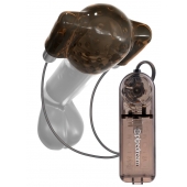 Дымчатый вибростимулятор головки пениса Dual Vibrating Head Teaser - Pipedream - в Камышине купить с доставкой