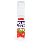 Гель-смазка Tutti-frutti со вкусом барбариса - 30 гр. - Биоритм - купить с доставкой в Камышине