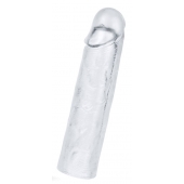 Прозрачная насадка-удлинитель Flawless Clear Penis Sleeve Add 1 - 15,5 см. - Lovetoy - в Камышине купить с доставкой