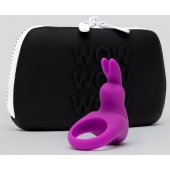 Фиолетовое эрекционное виброкольцо Happy Rabbit Cock Ring Kit - Happy Rabbit - в Камышине купить с доставкой