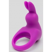 Фиолетовое эрекционное виброкольцо Happy Rabbit Cock Ring Kit - Happy Rabbit - в Камышине купить с доставкой
