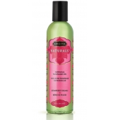 Массажное масло Naturals Strawberry Dreams с ароматом клубники - 236 мл. - Kama Sutra - купить с доставкой в Камышине