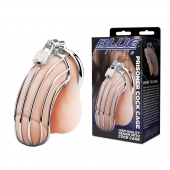 Металлическая клетка Prisoner Cock Сage с замком - BlueLine - купить с доставкой в Камышине