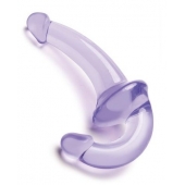Фиолетовый безремневой страпон Strapless Strap-On - Lux Fetish - купить с доставкой в Камышине