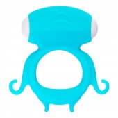 Голубое виброкольцо на пенис Sair - A-toys - в Камышине купить с доставкой