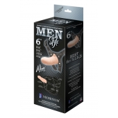 Пустотелый фаллопротез MEN STYLE - 17,5 см. - LOVETOY (А-Полимер) - купить с доставкой в Камышине
