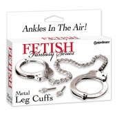 Металлические наручники Metal Leg Cuffs - Pipedream - купить с доставкой в Камышине