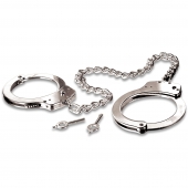 Металлические наручники Metal Leg Cuffs - Pipedream - купить с доставкой в Камышине
