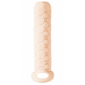 Телесный фаллоудлинитель Homme Long - 13,5 см. - Lola Games - в Камышине купить с доставкой