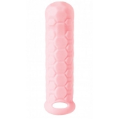 Розовый фаллоудлинитель Homme Long - 15,5 см. - Lola Games - в Камышине купить с доставкой