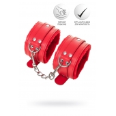 Красные оковы Anonymo из искусственной кожи - ToyFa - купить с доставкой в Камышине