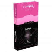 Презервативы с точками и рёбрышками DOMINO Classic Extase - 6 шт. - Domino - купить с доставкой в Камышине