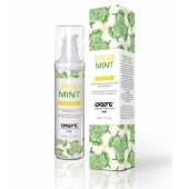 Разогревающее массажное масло Gourmet Spearmint Organic с органическими ингредиентами - 50 мл. - Exsens - купить с доставкой в Камышине