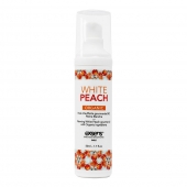 Разогревающее массажное масло Gourmet White Peach Organic с органическими ингредиентами - 50 мл. - Exsens - купить с доставкой в Камышине