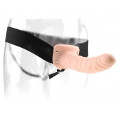 Полый страпон 8  Hollow Strap-On телесного цвета - 19 см. - Pipedream - купить с доставкой в Камышине