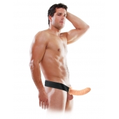 Полый страпон 8  Hollow Strap-On телесного цвета - 19 см. - Pipedream - купить с доставкой в Камышине