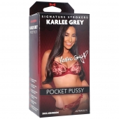 Мастурбатор-вагина Karlee Grey ULTRASKYN Pocket Pussy - Doc Johnson - в Камышине купить с доставкой