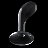 Прозрачный стимулятор простаты Flawless Clear Prostate Plug - 15 см. - Lovetoy - в Камышине купить с доставкой