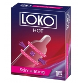 Стимулирующая насадка на пенис LOKO HOT с возбуждающим эффектом - Sitabella - в Камышине купить с доставкой