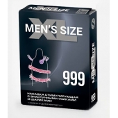 Стимулирующая насадка на пенис MEN SIZE 999 - Sitabella - в Камышине купить с доставкой