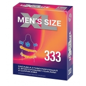 Стимулирующая насадка на пенис MEN SIZE 333 - Sitabella - в Камышине купить с доставкой