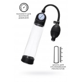 Прозрачная механическая помпа Roald с манометром - Sexus - в Камышине купить с доставкой