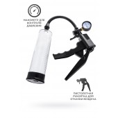 Прозрачная механическая помпа для пениса Viggo - Sexus - в Камышине купить с доставкой