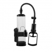 Прозрачная вакуумная помпа с вибрацией Vibrating Penis Pump - Dream Toys - в Камышине купить с доставкой