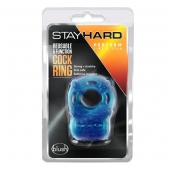 Голубое эрекционное виброкольцо Reusable 5 Function Cock Ring - Blush Novelties - в Камышине купить с доставкой