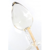 Прозрачный леденец в форме малой анальной пробки со вкусом пина колада - Sosuчki - купить с доставкой в Камышине