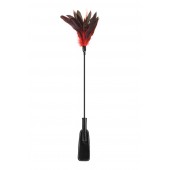 Стек-щекоталка Sweet Caress Feather Whip - 58 см. - Sweet Caress - купить с доставкой в Камышине