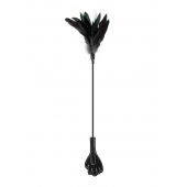 Двусторонний стек-щекоталка Sweet Caress Feather Whip - 58 см. - Sweet Caress - купить с доставкой в Камышине