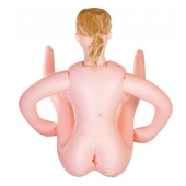 Надувная секс-кукла с реалистичной головой и поднятыми ножками - ToyFa - в Камышине купить с доставкой