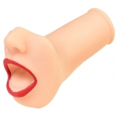 Мастурбатор-ротик с алыми губами - ToyFa - в Камышине купить с доставкой