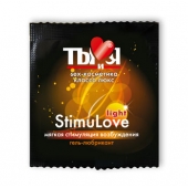 Разогревающий гель-лубрикант Stimulove Light в одноразовой упаковке - 4 гр. - Биоритм - купить с доставкой в Камышине