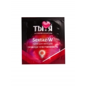 Возбуждающий крем для женщин Sextaz-W в одноразовой упаковке - 1,5 гр. - Биоритм - купить с доставкой в Камышине