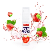 Гель-смазка Tutti-frutti с земляничным вкусом - 30 гр. - Биоритм - купить с доставкой в Камышине