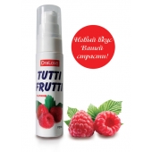 Гель-смазка Tutti-frutti с малиновым вкусом - 30 гр. - Биоритм - купить с доставкой в Камышине